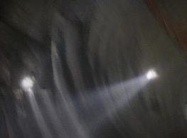 地鐵管片區(qū)大漏水（用水泥濃漿處理1）